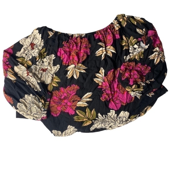 Billabong Floral Flowy Small Top - Picture 6 of 6